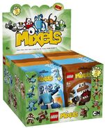 The Series 2 box in stores.