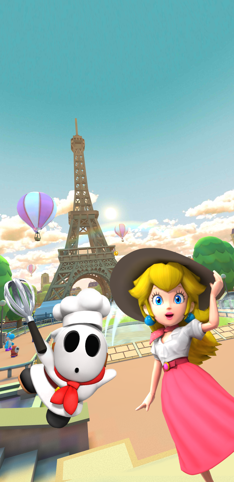 You can now drive through Paris on the Mario Kart Tour - TokyVideo