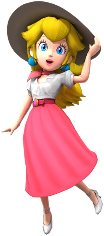 Mobile - Mario Kart Tour - Peach (Vacation) - The Models Resource