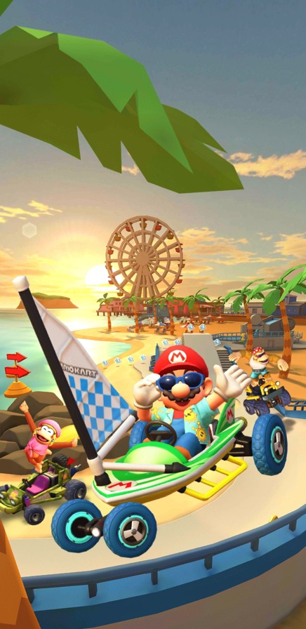 Mario Kart Tour on X: Cruise along the beach in style. It's time for the  Los Angeles Tour! Follow the link for more #MarioKartTour videos!    / X