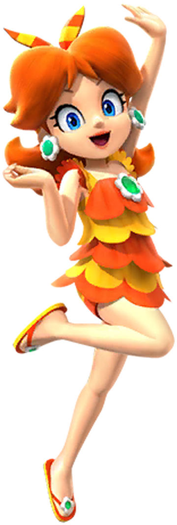 Princess Daisy/Outfits, The Princess Daisy Encyclopedia Wiki