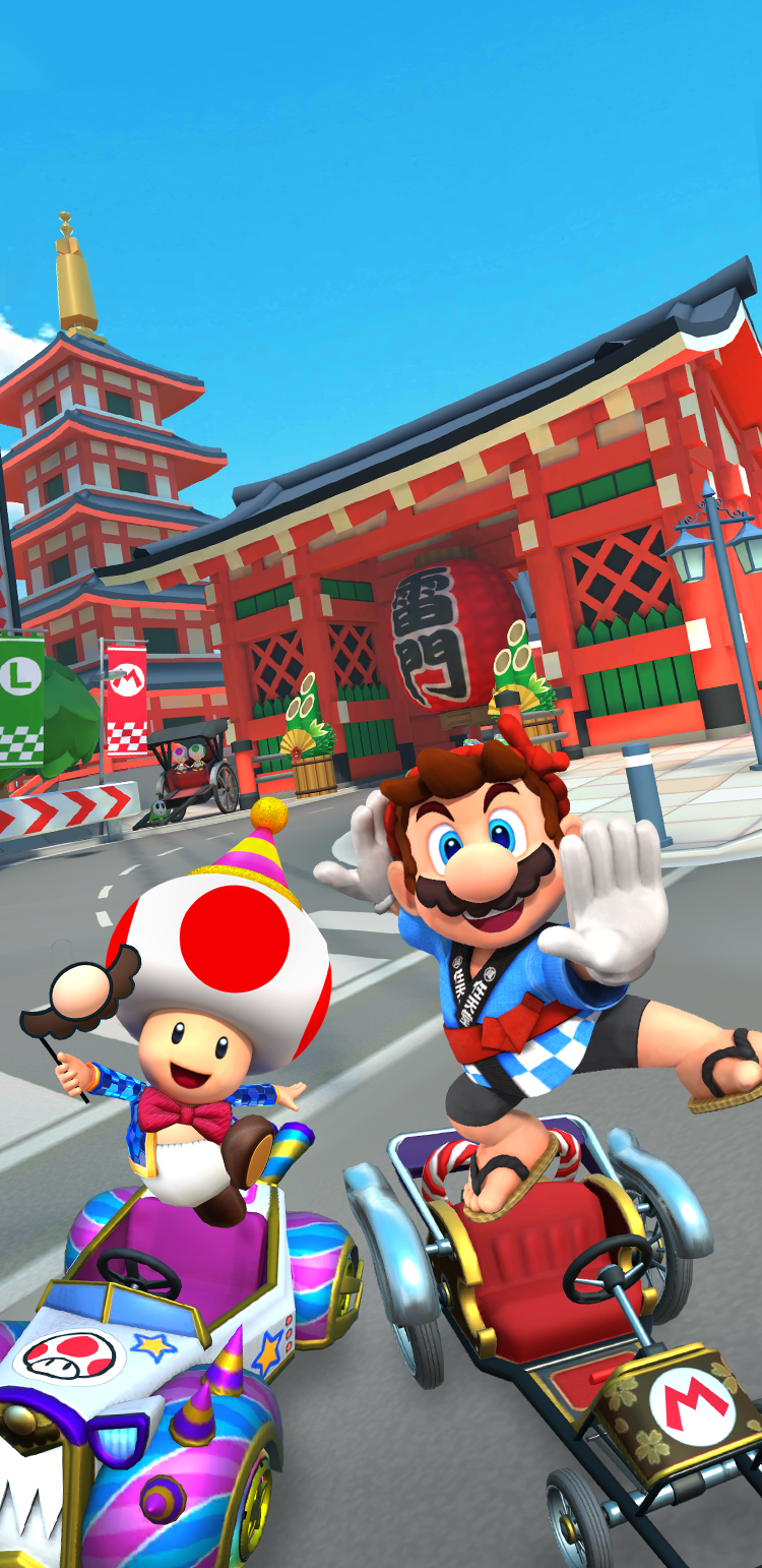 Mario Kart Tour winter tour update set to see the sights of Singapore