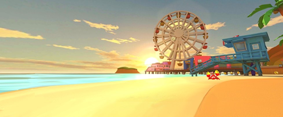 Race on the Santa Monica Pier in Mario Kart Tour Los Angeles - Pacific  Park®