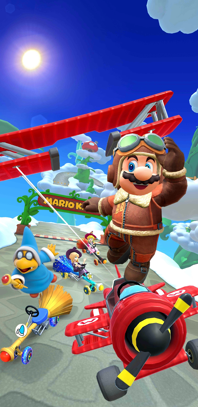 sky tour mario kart tour