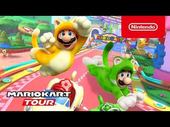 Mario Kart Tour - Cat Tour, new Mii Racing Suit and GCN Baby Park