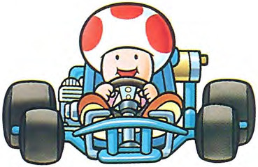 toad mario kart