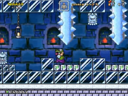 Frozen Thwomps in Frost Palace