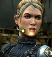 Cassie Cage's intro pose