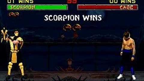 Mortal Kombat II - Scorpion Friendship