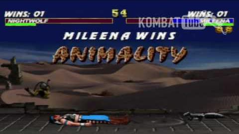 Ultimate Mortal Kombat 3 - Mileena Animality