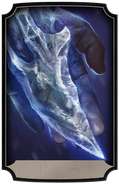 The Ice Dagger Equiment Kard from Mortal Kombat mobile.