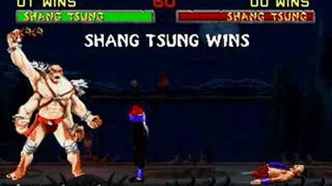 Mortal Kombat II - Shang Tsung Fatality 1