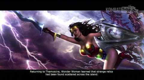 Mortal Kombat vs DC Universe - Wonder Woman Ending