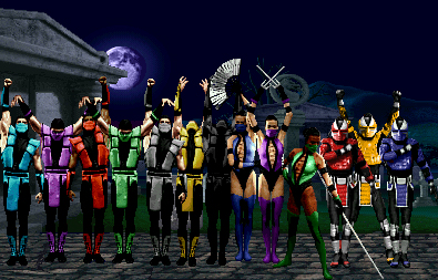 original mortal kombat characters