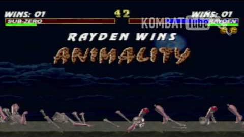 Mortal Kombat Trilogy - Raiden Animality