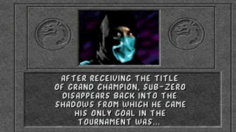 Mortal Kombat (1992) - Sub Zero Ending