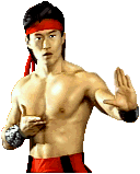 Liu Kang with his studded wristbands in MK II