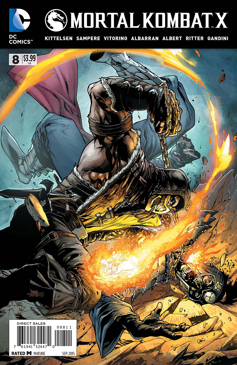 Mortal Kombat X Issue 4, Mortal Kombat Wiki