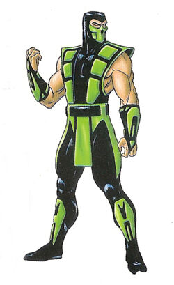 MK Art Tribute: Reptile from Mortal Kombat 4/Gold