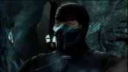 Shang Tsung assumes the form of the elder Sub-Zero