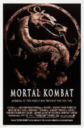 Mortal Kombat movie poster 1995