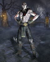 Quan Chi, a Demon from the Mortal Kombat series.