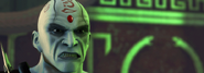 Close up of Quan Chi's face in MK:Deception/Unchained's Intro Cinematic