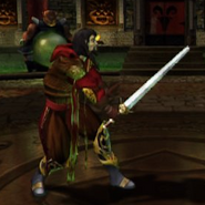 Shang Tsung's Straight Sword in MK: Deadly Alliance