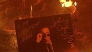 Johnny Cage's autograph
