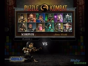 Puzzle Kombat Character Select