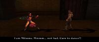 Taven confronted and later fought Mileena