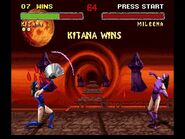 Mortal Kombat 2 SNES (US Version) - Kitana Playthrough