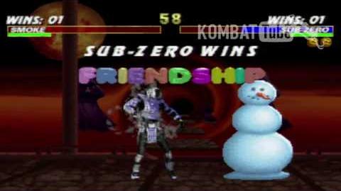 Mortal Kombat 3 - Sub Zero Friendship