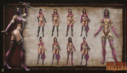 MK 2011 Artbook - Mileena