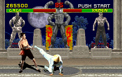 These are 1992 Mortal Kombat arcade Fatalities #classicarcadegames