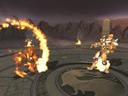 Blaze vs. Kintaro in Armageddon