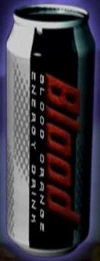 Blood Orange energy drink.