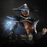 Raiden in Injustice 2