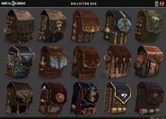 Concept Art of the Kollector's Bags