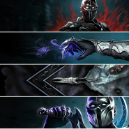 MK11 Noob Saibot War Banner Backgrounds