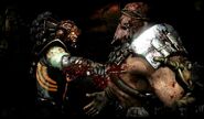 Kotal Kahn using the Tecpatl in one of his fatalities.