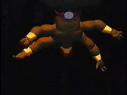 Duroc falling into the bottomless pit.