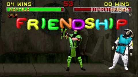 Mortal Kombat II - Reptile Friendship