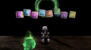 Quan Chi turned into a baby in MK 2011