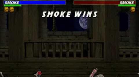 Mortal Kombat Trilogy - Fatality 1 - Human Smoke