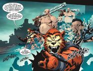 Kintaro with his Saber Teeth in the MKX Comic series.