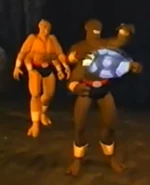 Duroc holds a jeweled Nika egg before his brother Goro defeated him.