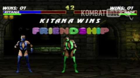 Ultimate Mortal Kombat 3 - Kitana Friendship