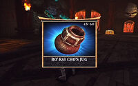 Bo' Rai Cho's Jug in Konquest mode.