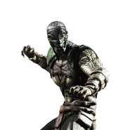 A render of Reptile from the Mobile game.